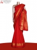 Bridal Red Handloom Kanjeevaram Silk Saree